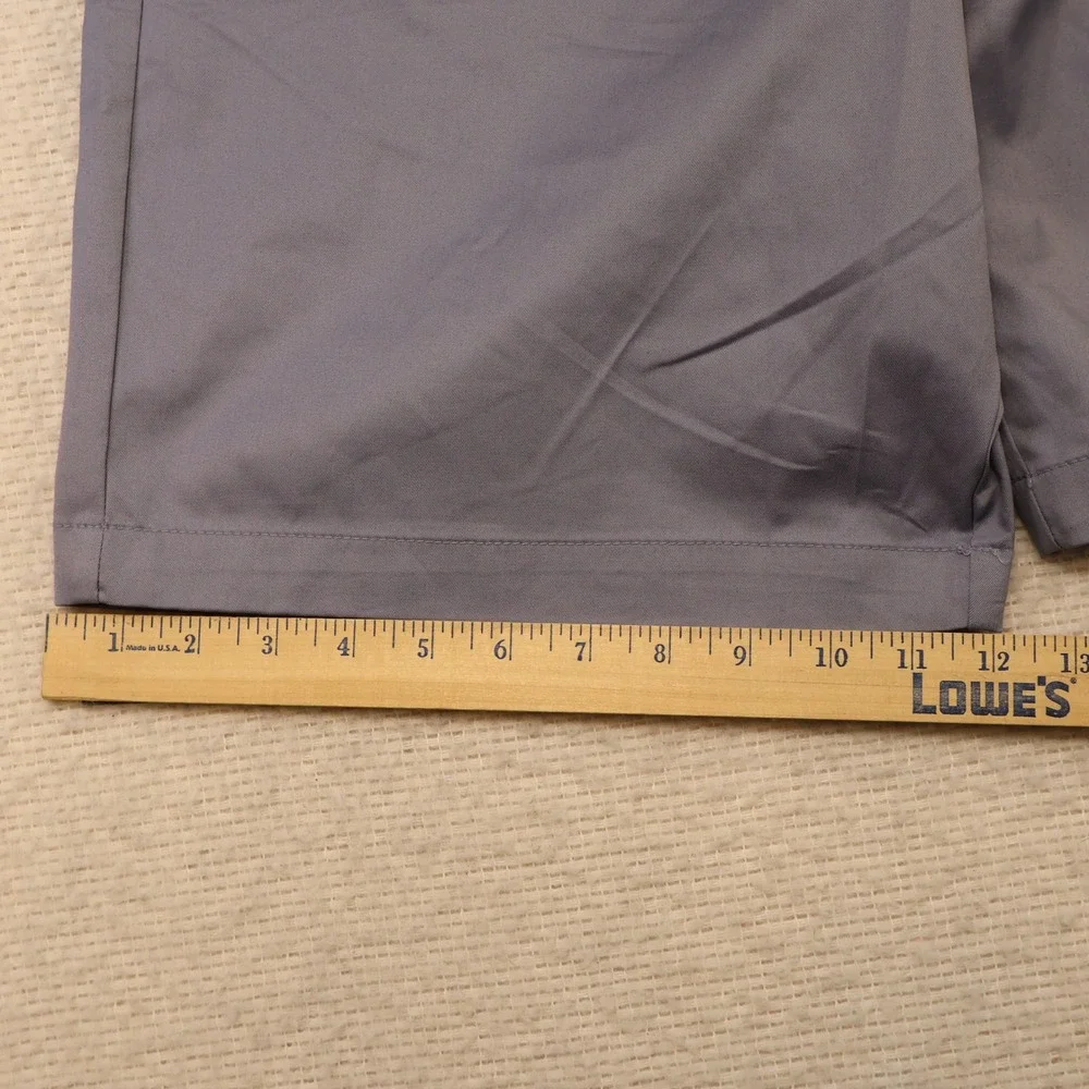 Banana Republic Mens 36 Stretch Chino Short Blue Quick Dry 9 Inseam 1951107